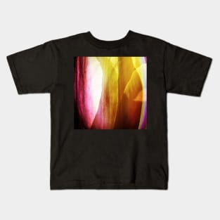 Tender tulip petals | Abstract Kids T-Shirt